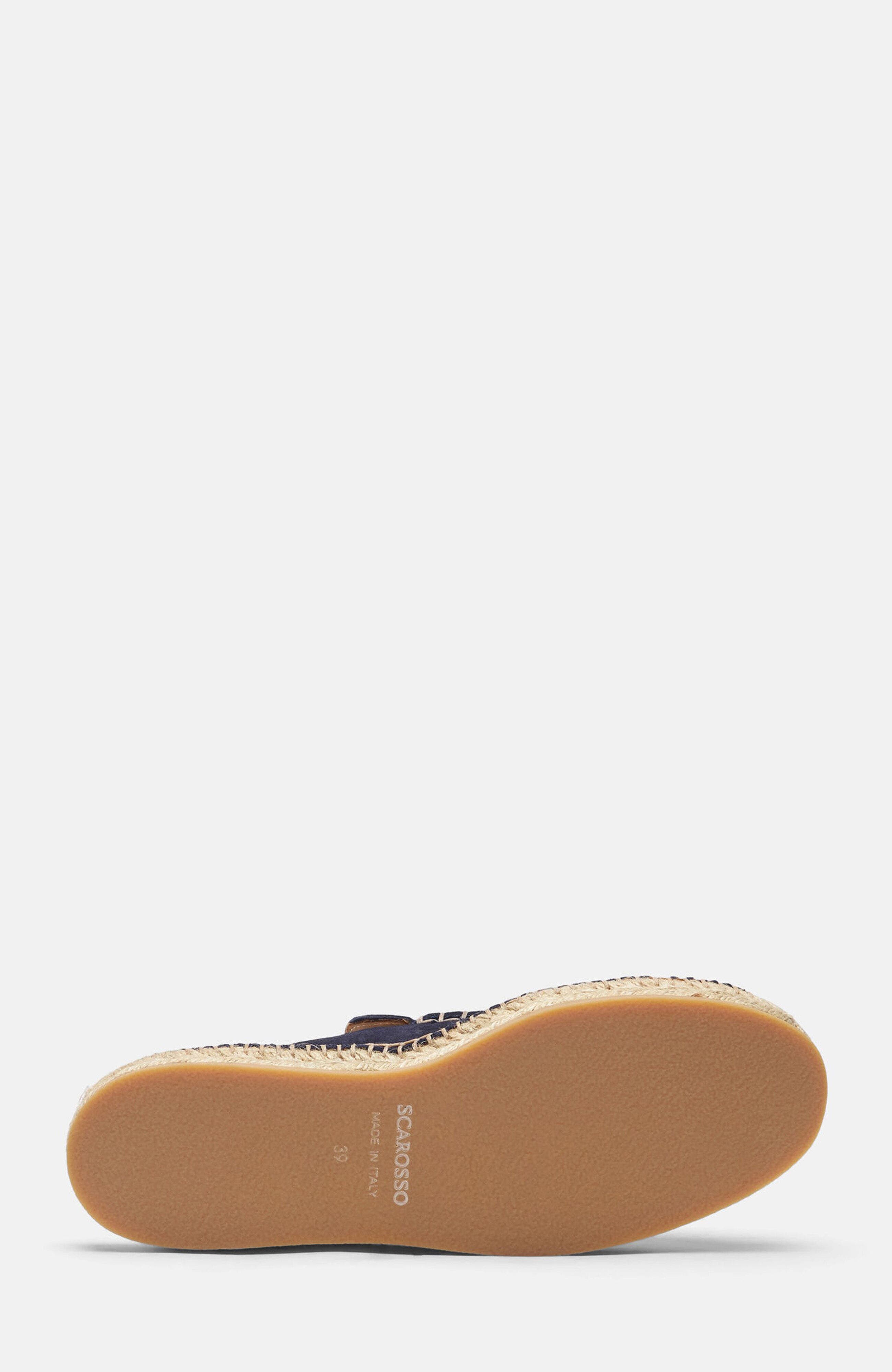 SCAROSSO Belen Espadrilles, Alternate, color, Blue - Suede