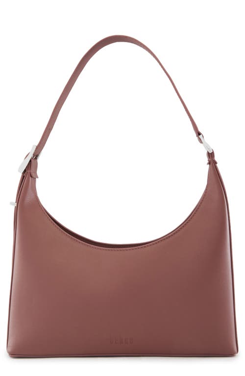 behno Danny Flatiron Leather Shoulder Bag in Brick at Nordstrom