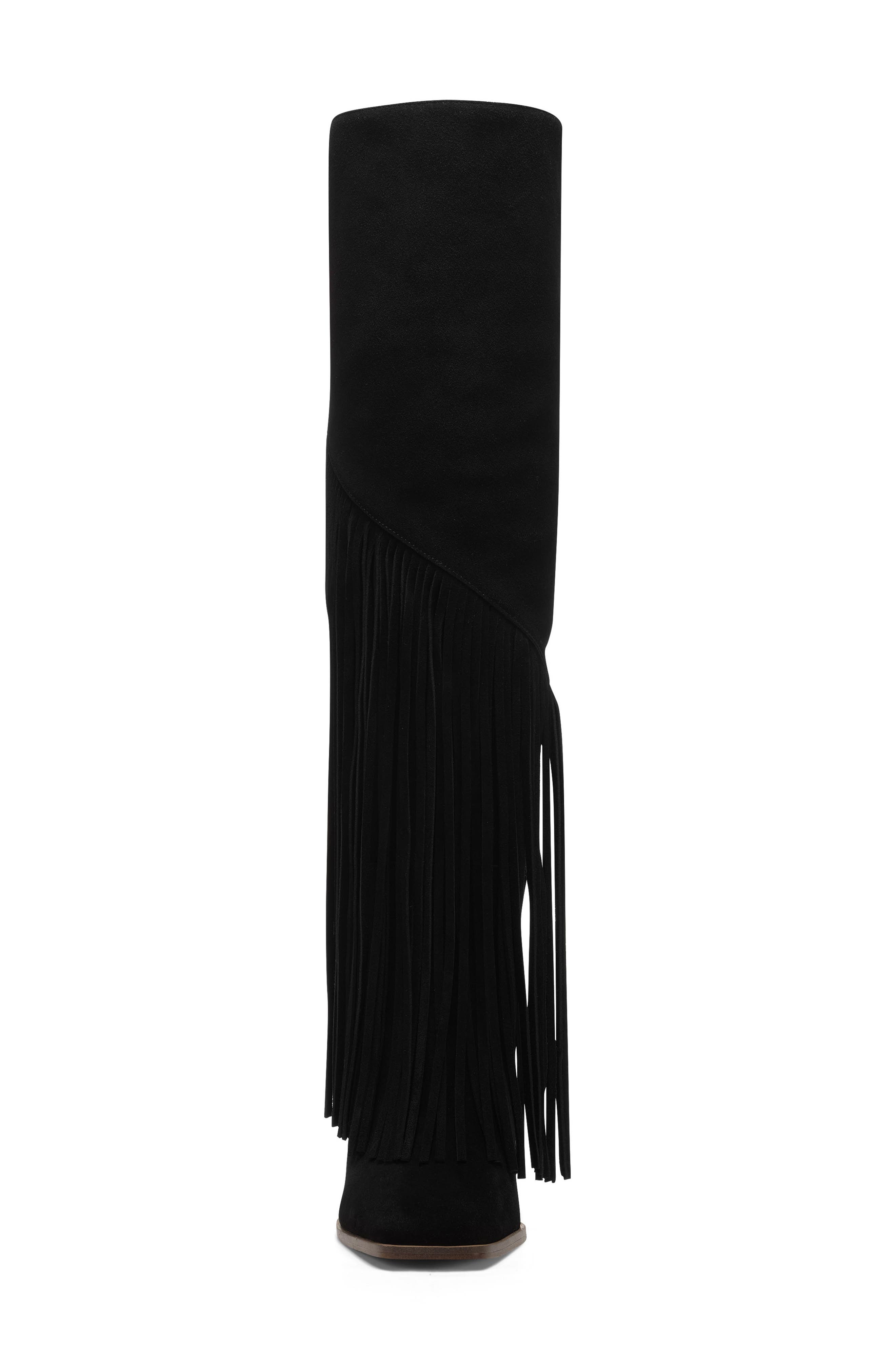Jessica Simpson Asire Fringe Knee High Boot, Alternate, color, 