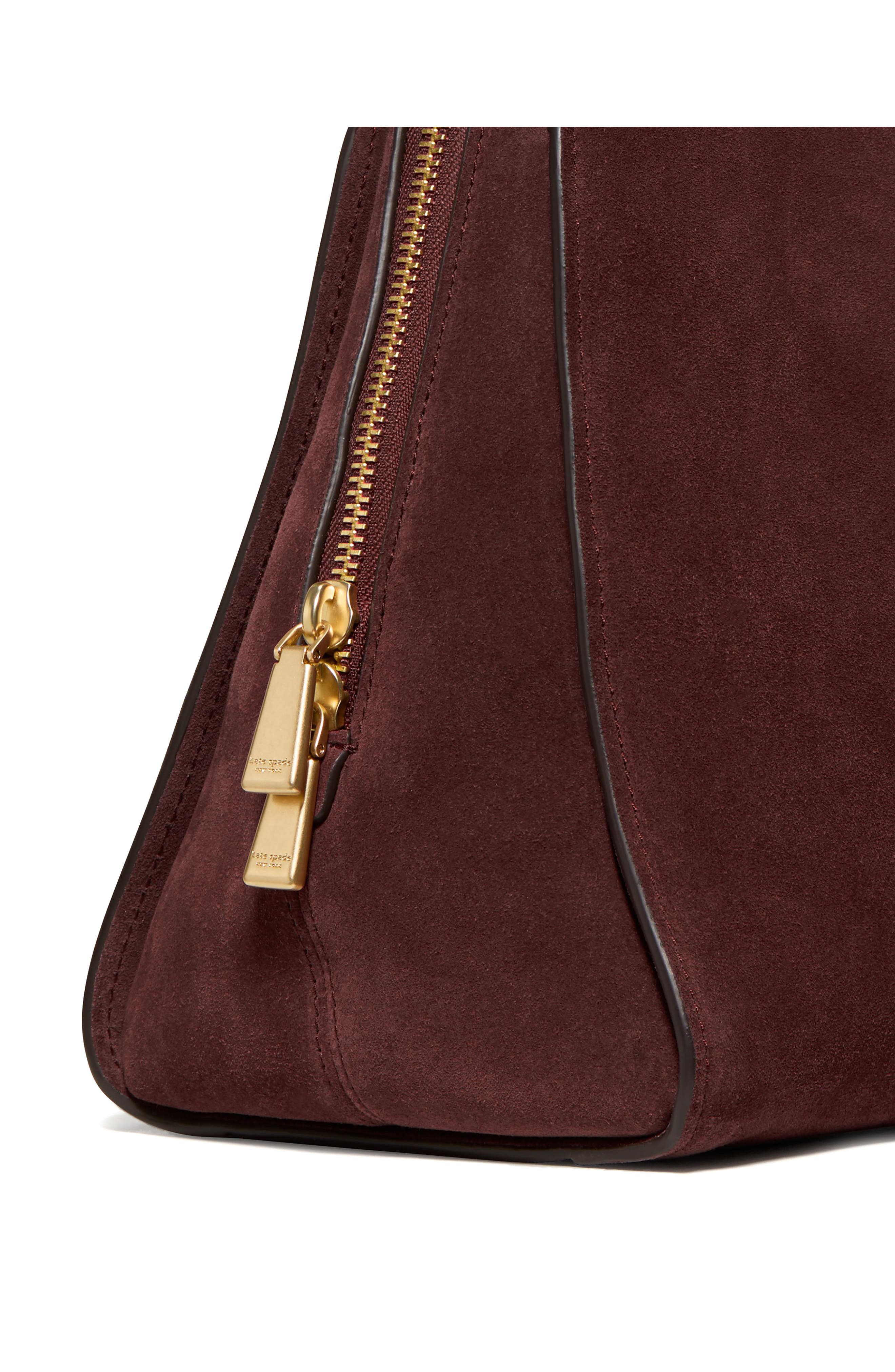 Kate Spade New York do it all suede maise carryall tote, Alternate, color, 
