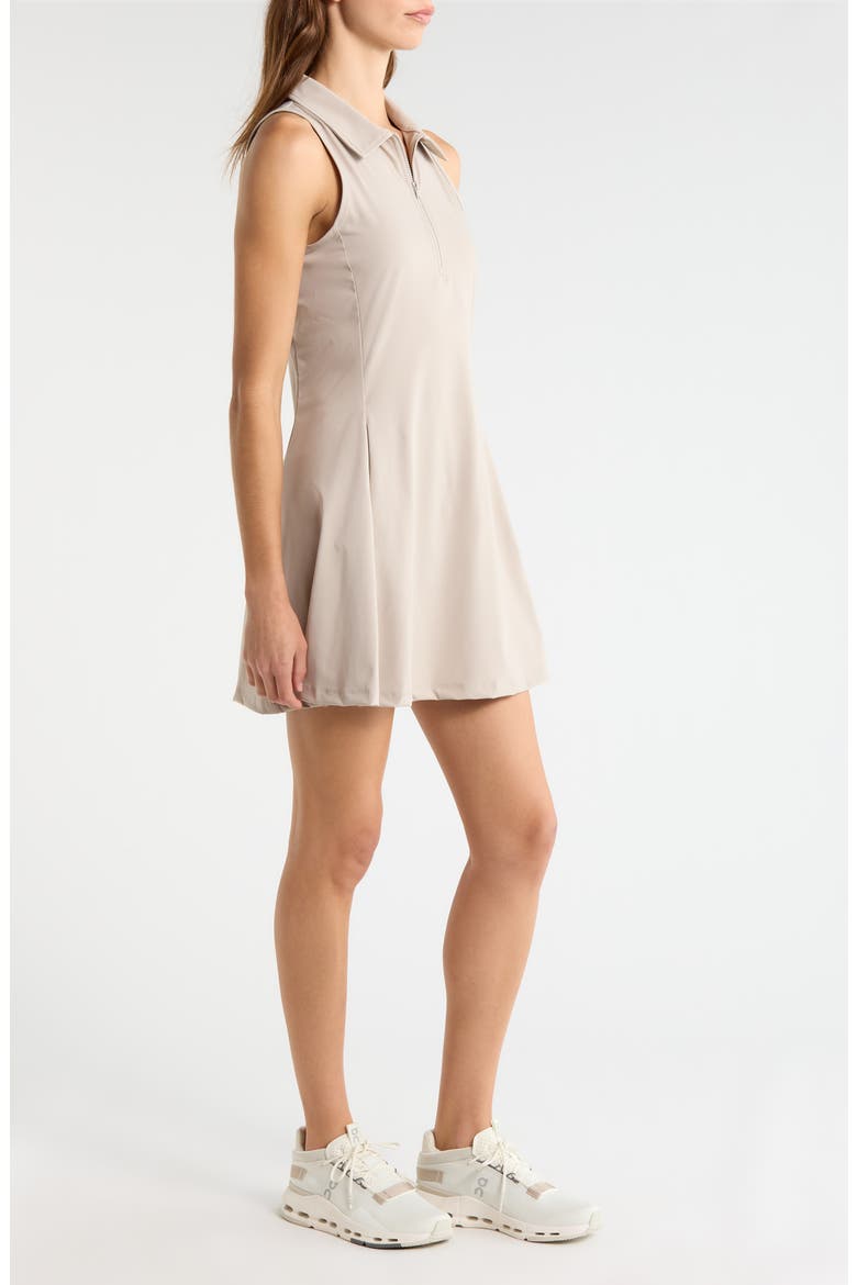 Millie Polo Dress & Shorts Set, Alternate, color, TAN