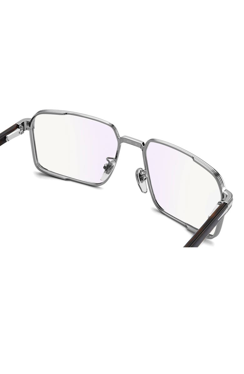 David Beckham Eyewear 57mm Rectangular Optical Glasses, Alternate, color, 