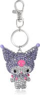 Hello Kitty Kuromi Crystal Keychain Bag Travel Charm