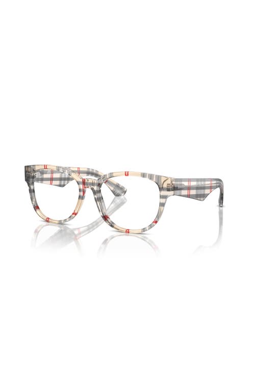 Burberry 51mm Phantos Optical Glasses In Multi
