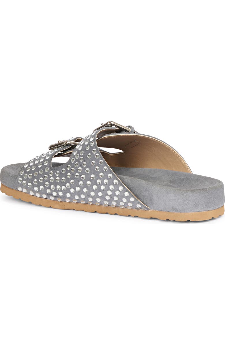 SAINT G Riena Embellished Slide Sandal, Alternate, color, Blue