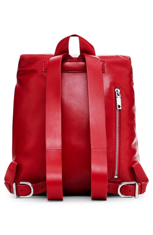 Desigual Mini Sheepskin Leather Backpack