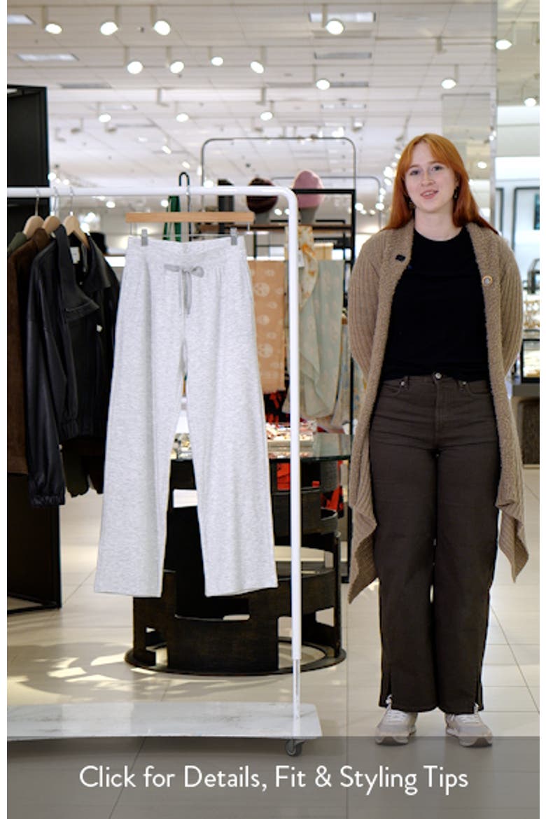 Cloud Sweater Straight Leg Pants video