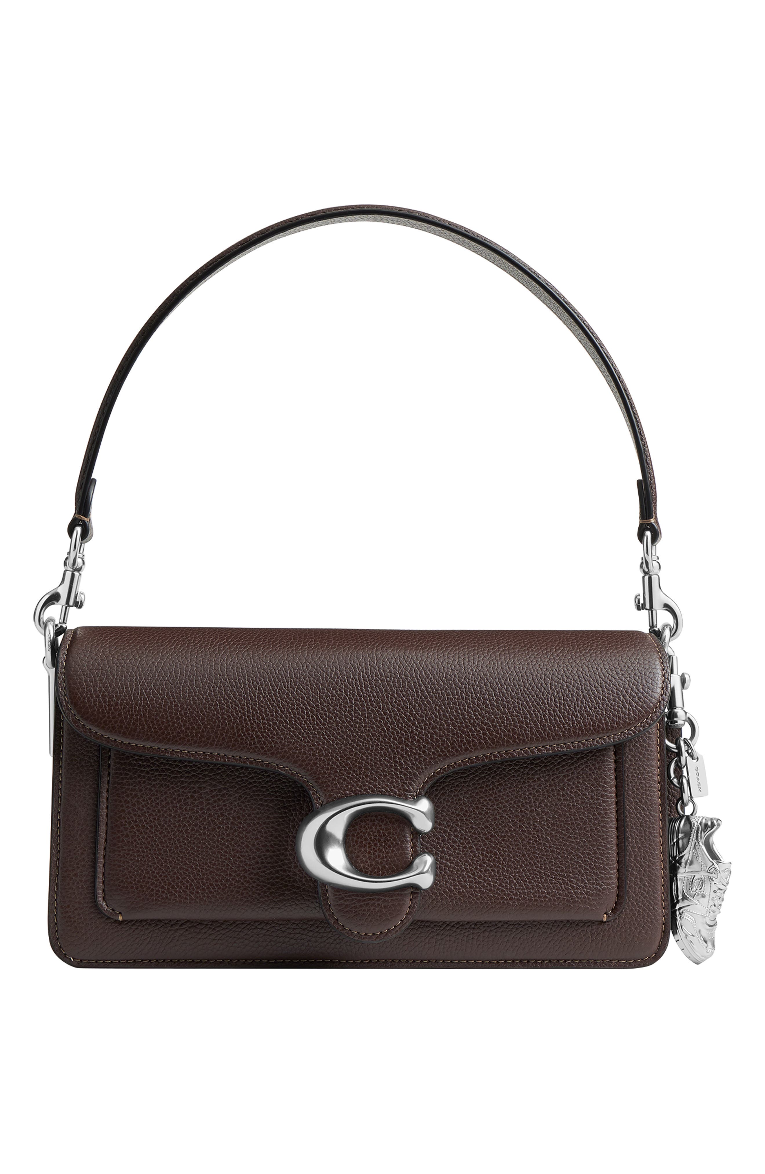 COACH Soho Sneaker Bag Charm, Alternate, color, Silver