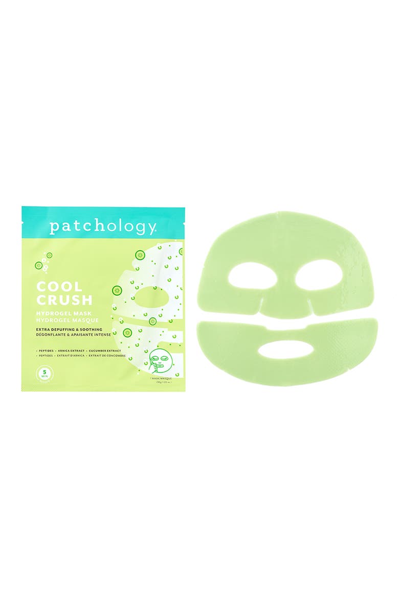 Serve Chilled Cool Crush Hydrogel Mask, Main, color, NO COLOR