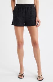 & Other Stories Floral Jacquard Shorts