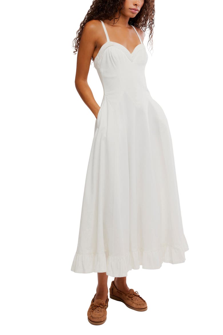 lets be friends midi dress Free People Lets Be Friends Midi Black MD (Women's 8-10) at Amazon Women's Clothing store