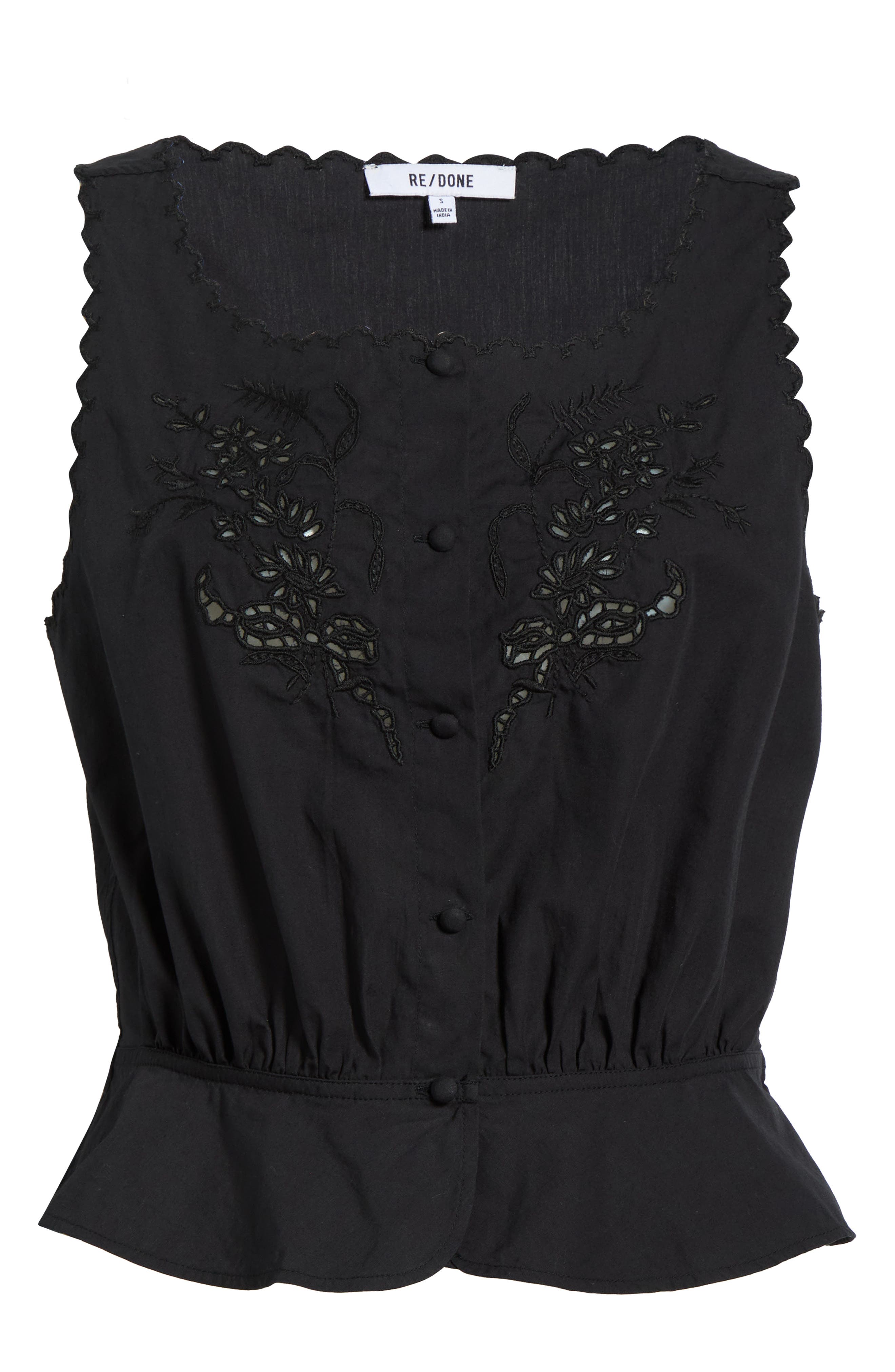 Re/Done Jerry Eyelet Tank (Women) | Nordstrom