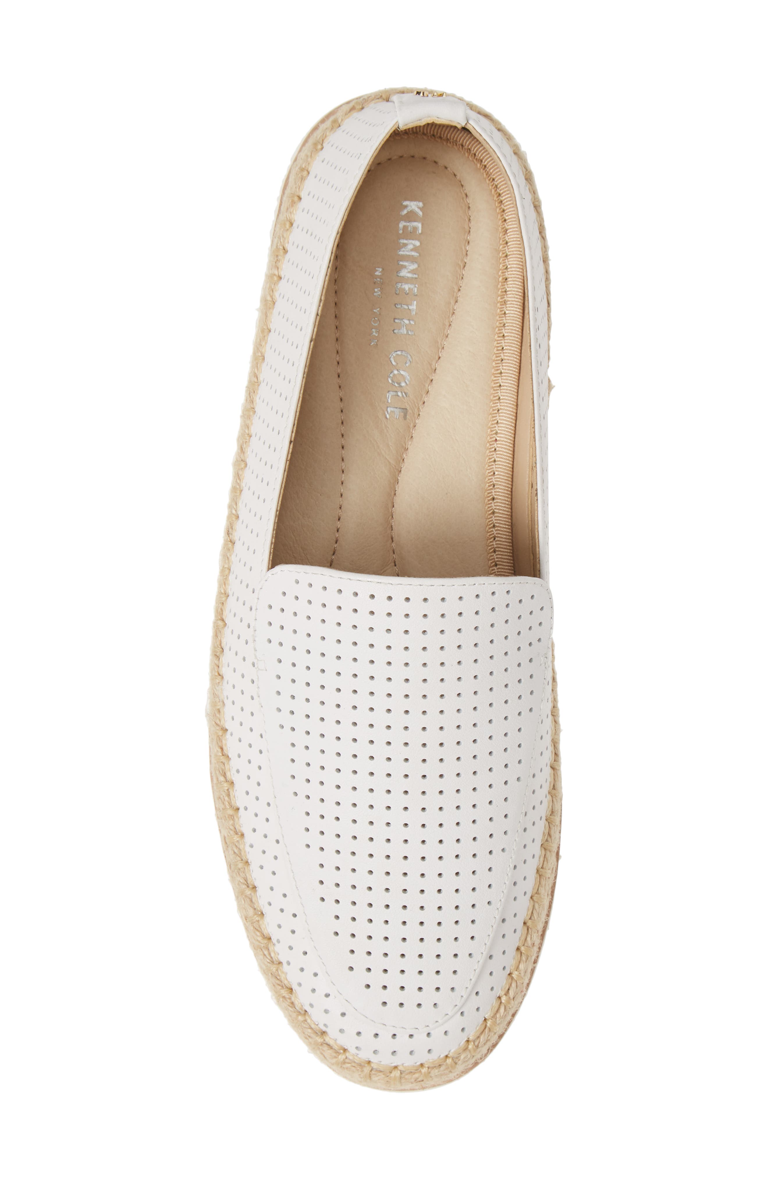 Jaxx Loafer, Alternate, color, WHITE LEATHER