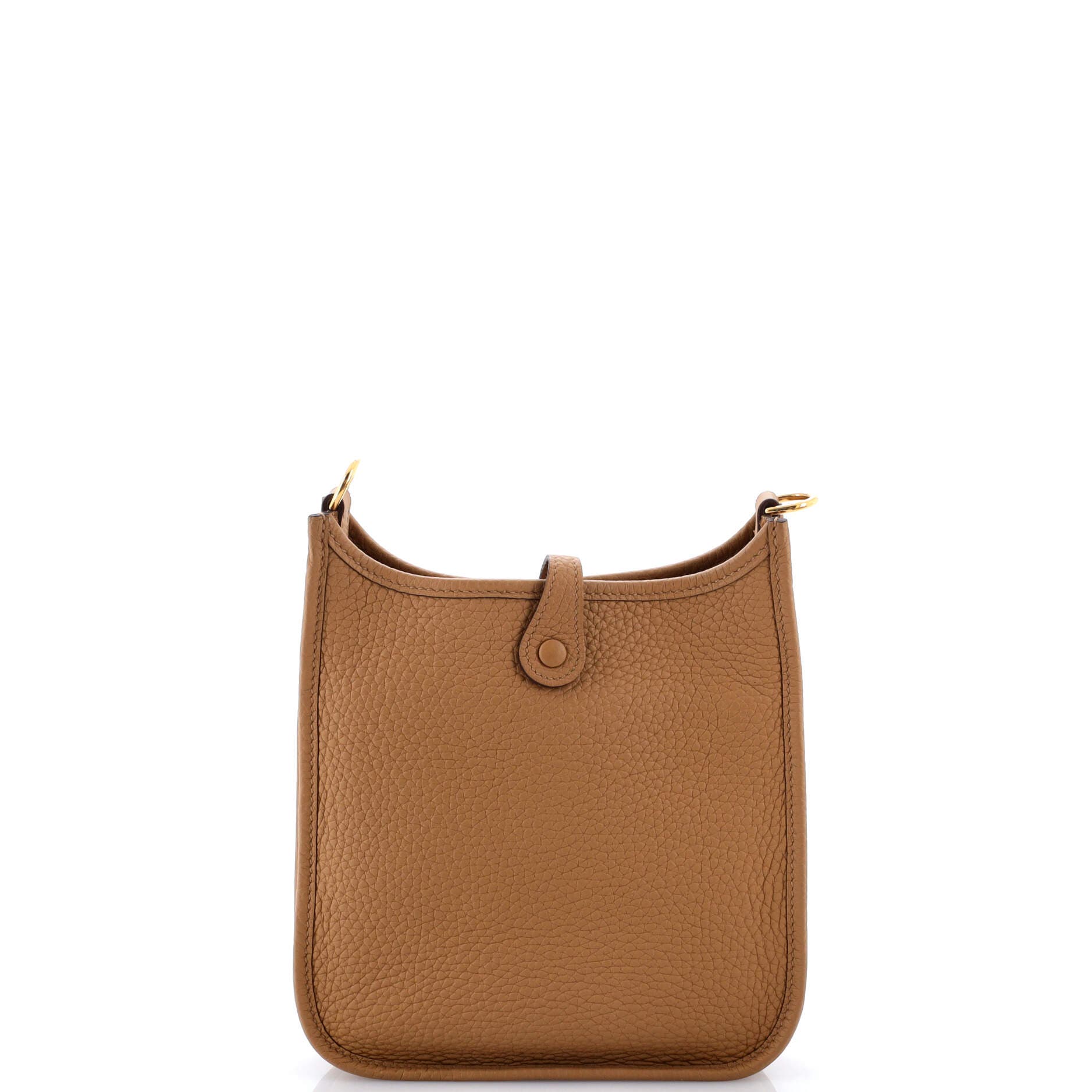 Pre-Owned Hermes Evelyne Bag Gen III Clemence TPM, Alternate, color, Biscuit