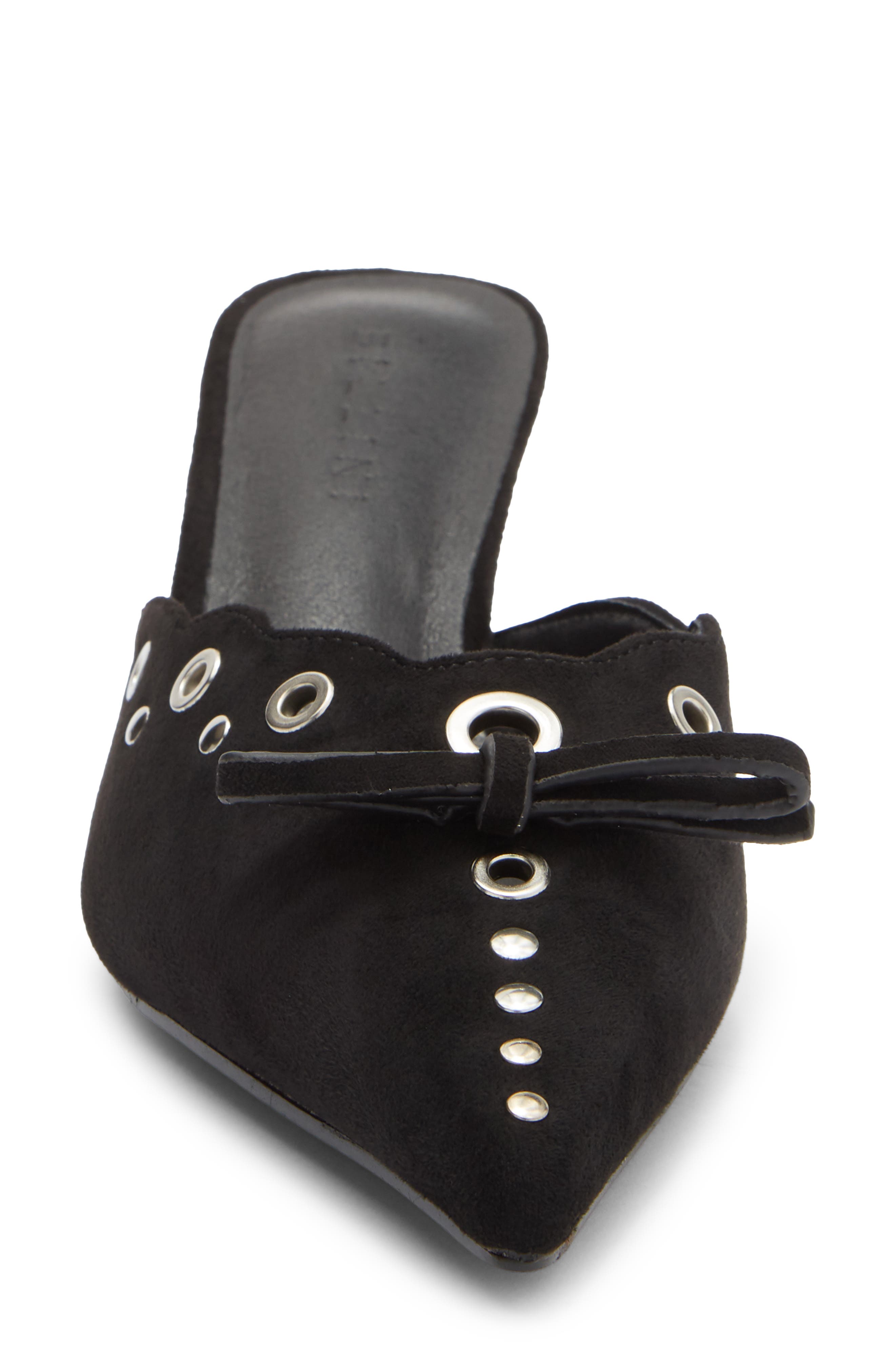 Billini Elio Kitten Heel Pump, Alternate, color, Black Suede