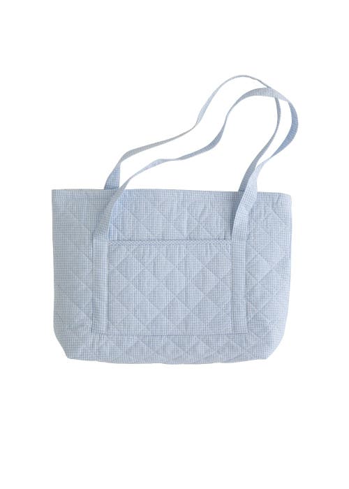 Little English Quilted Tote Bag in Light Blue at Nordstrom