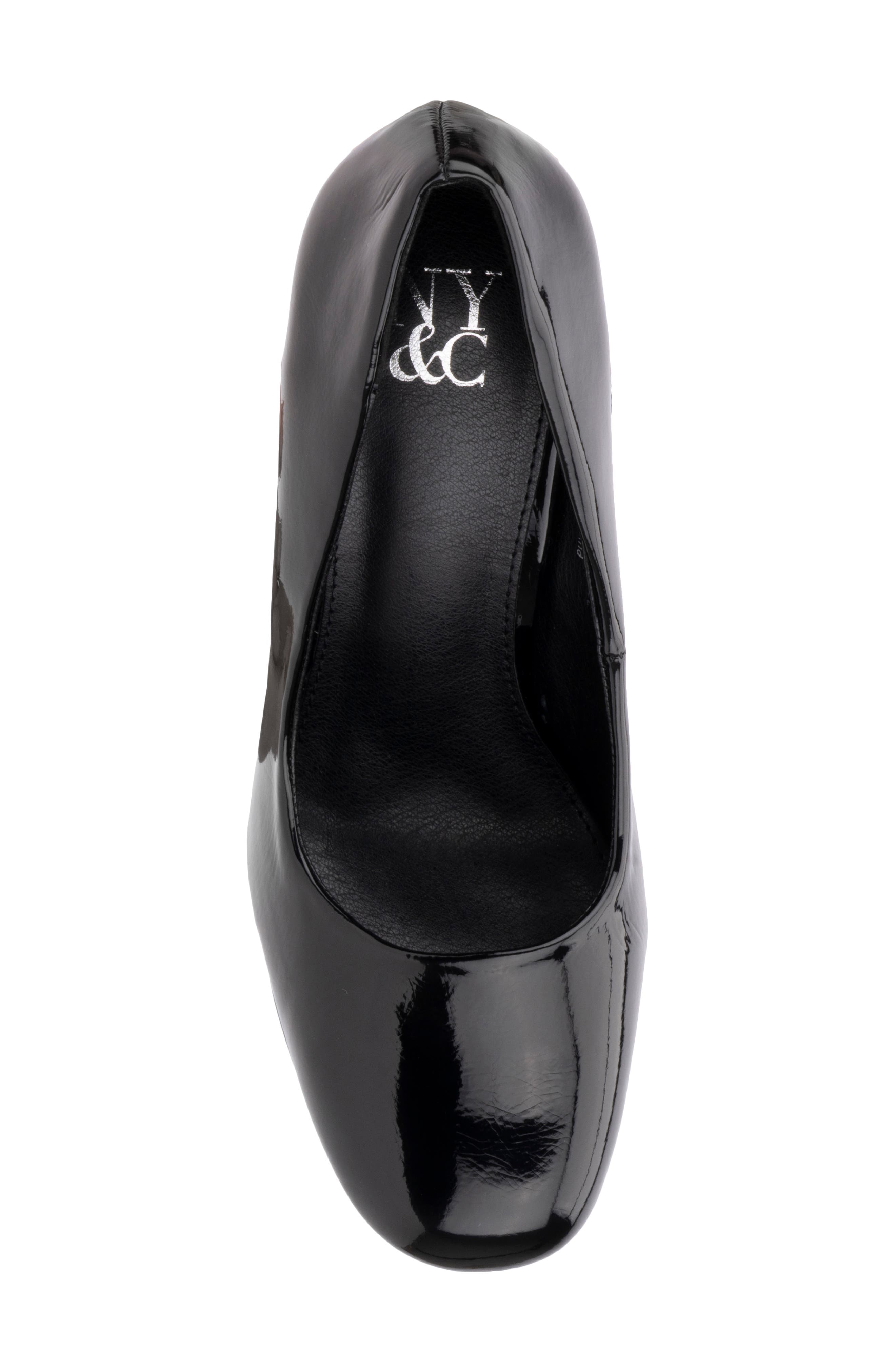 NEW YORK AND COMPANY Camila Platform Pump, Alternate, color, Black