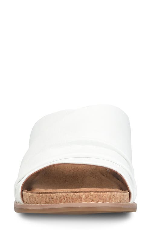 Shop Eurosoft Elesha Slide Sandal In White
