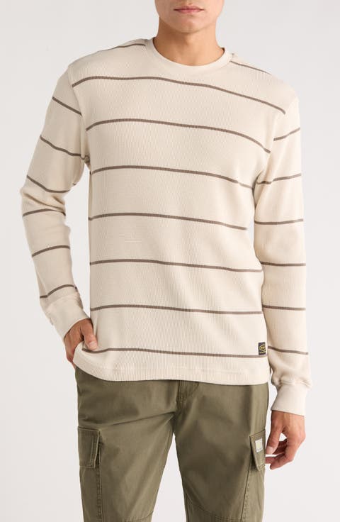 Day Shift Stripe Long Sleeve Thermal T-Shirt