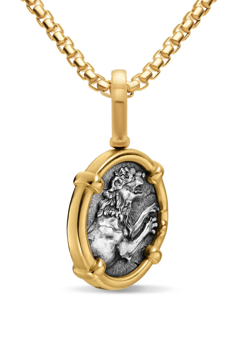 Alexander the Great Amulet, Alternate, color, SILVER
