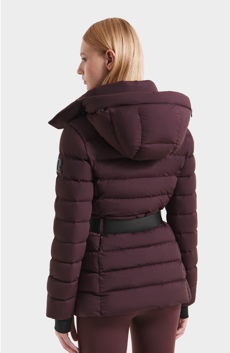Rudsak Pelin Short Quilted Down Puffer, Alternate, color, Bordeaux