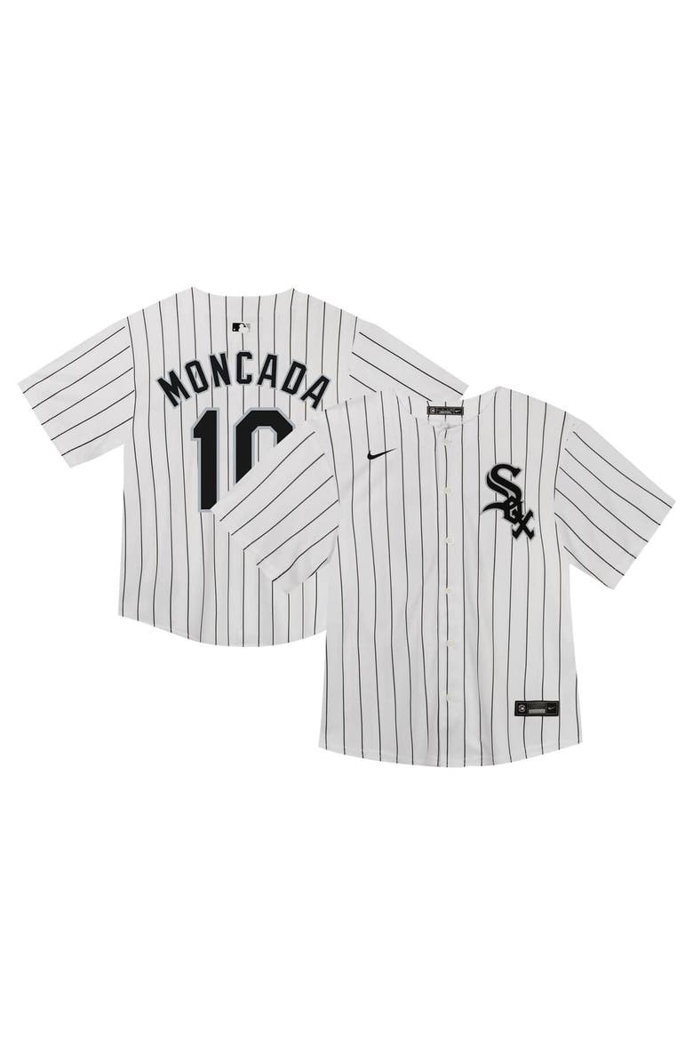 Nike Toddler Nike Yoan Moncada White Chicago White Sox Home Game Jersey, Main, color,