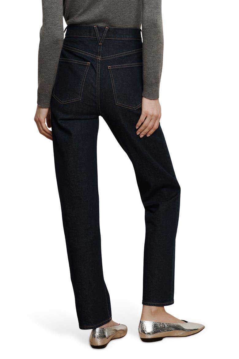 Leah Straight Leg Jeans, Alternate, color, INDIGO RINSE