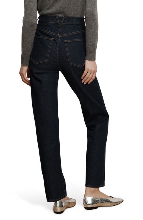Veronica Beard Leah Straight Leg Jeans In Blue