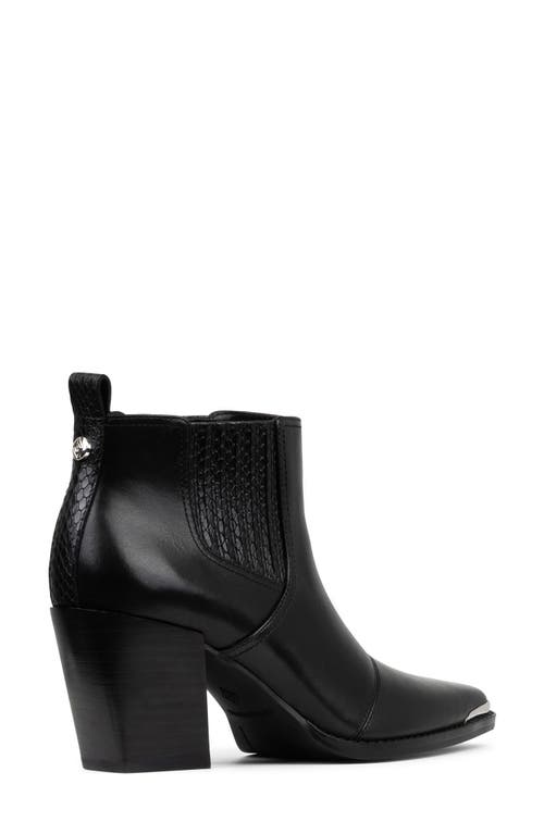 Donald Pliner Wilis Western Boot In Black