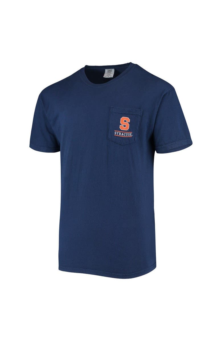 IMAGE ONE Men's Navy Syracuse Orange Circle Campus Scene T-Shirt, Alternate, color, 
