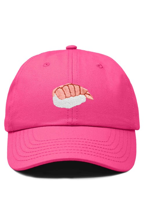 DALIX DALIX SHRIMP SUSHI EMBROIDERED DAD CAP