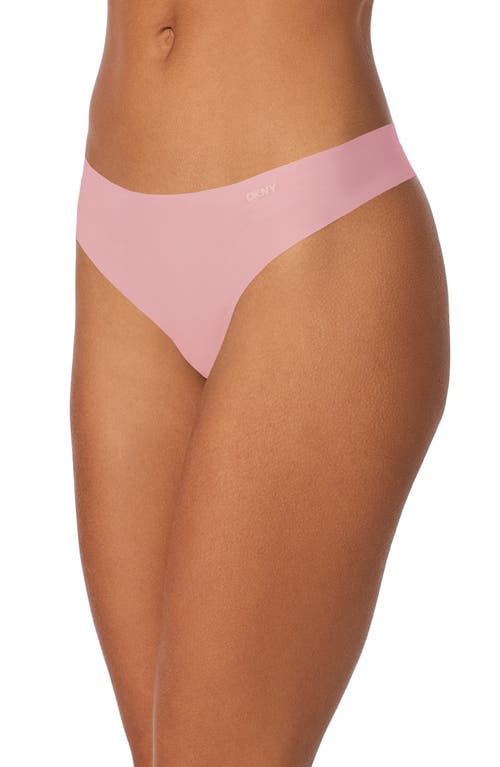 Dkny Litewear Cut Anywhere Thong In Lilas