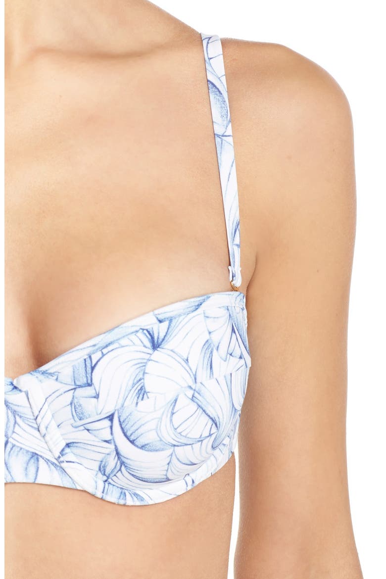'Sapri' Convertible Underwire Bikini Top, Alternate, color, WHITE ELLORA