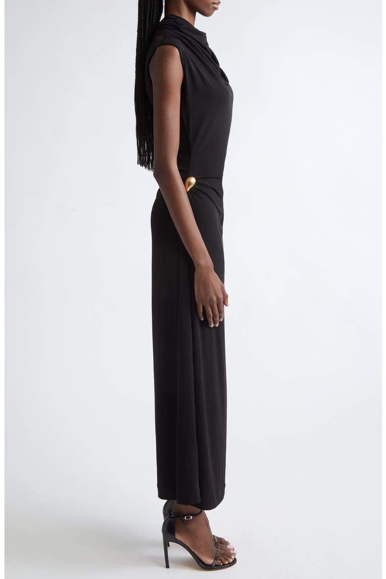 Betsy Jersey Dress, Alternate, color, BLACK
