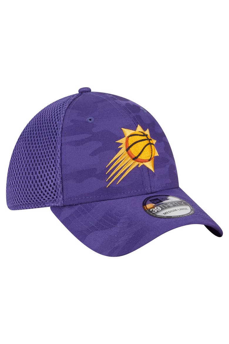 Men's New Era  Purple Phoenix Suns Subtle Camo 39THIRTY Flex Hat, Alternate, color, Purple
