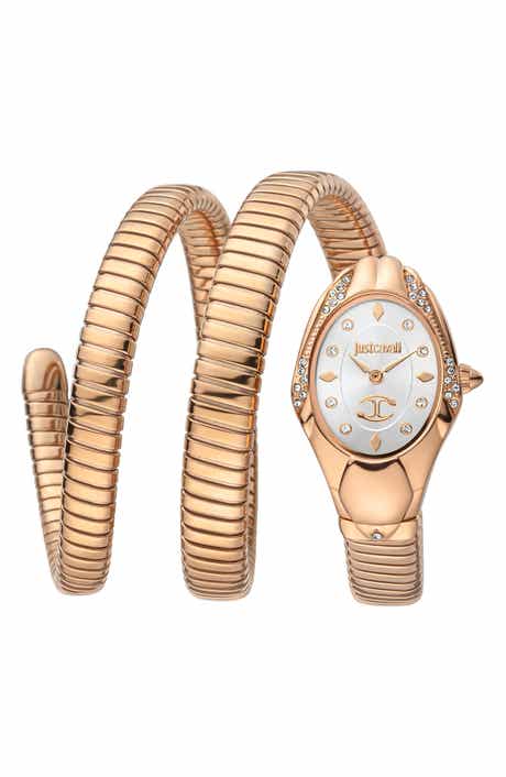Just Cavalli Snake Bracelet Watch, 22mm x 35mm