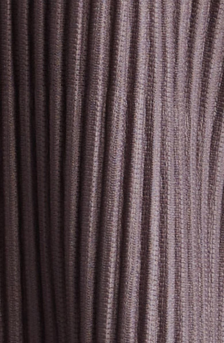 Homme Plissé Issey Miyake MC December Pleated Henley Hoodie, Alternate, color, 