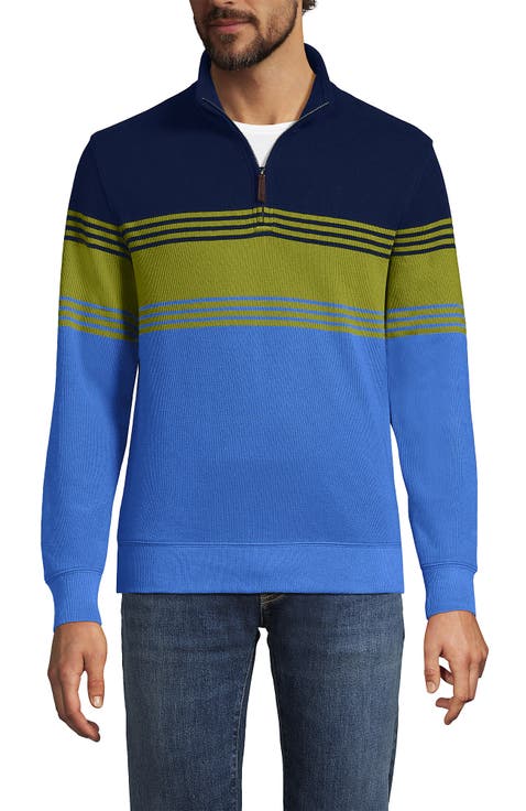Bedford Rib Quarter Zip Pullover Sweater