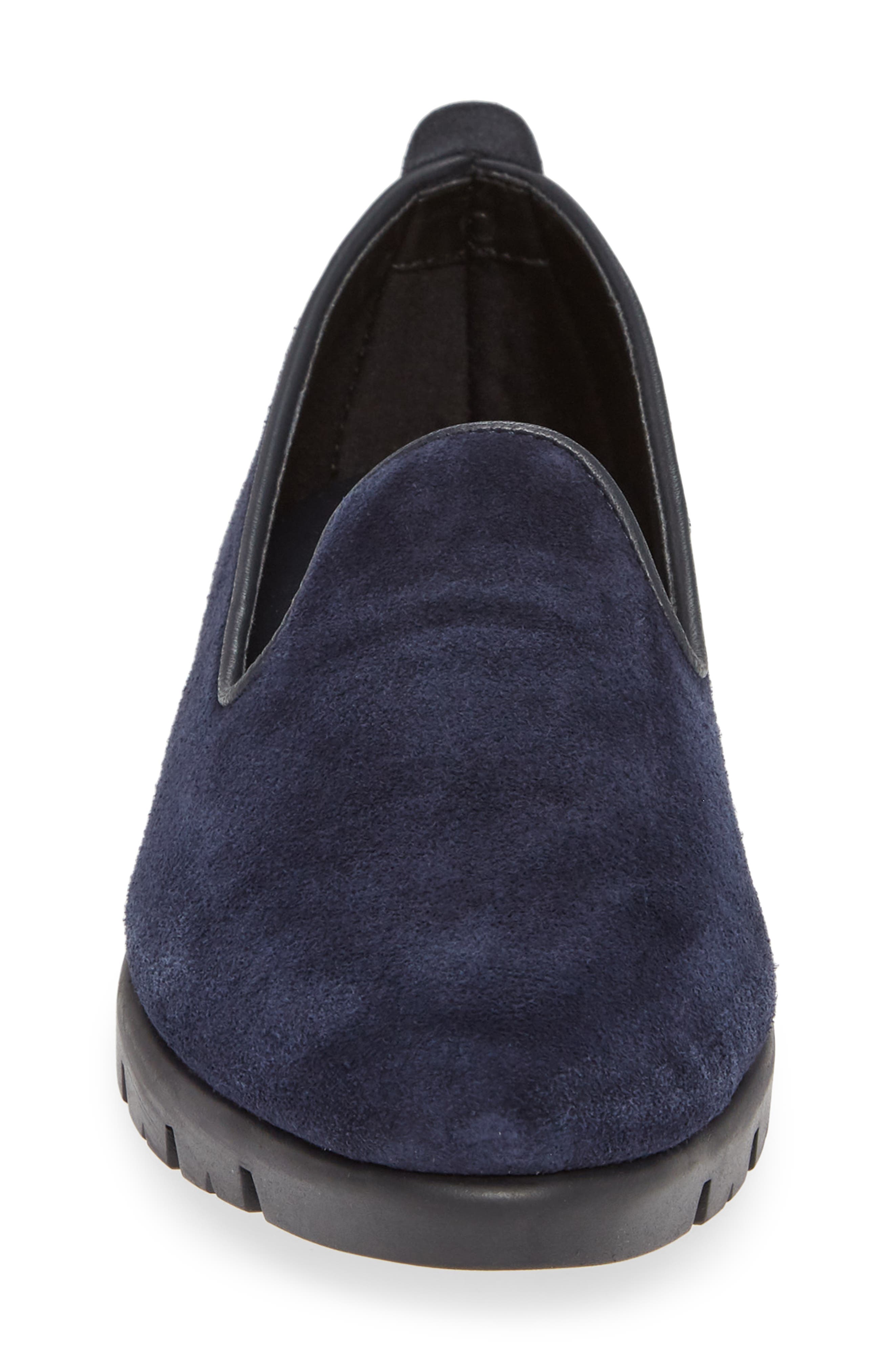 Smokin' Hot Plush Loafer, Alternate, color, BLUE SUEDE