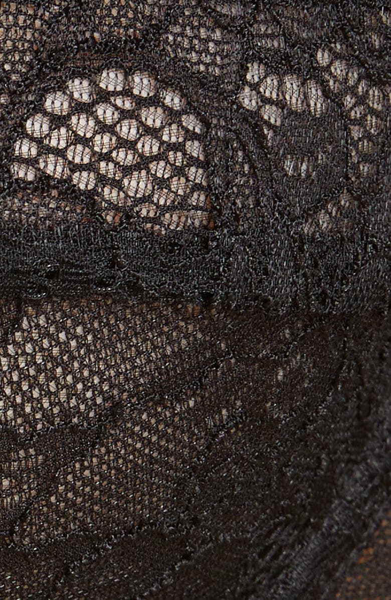 Oh La La Cheri Underwire Bra, Thong and Garter Belt Set, Alternate, color,