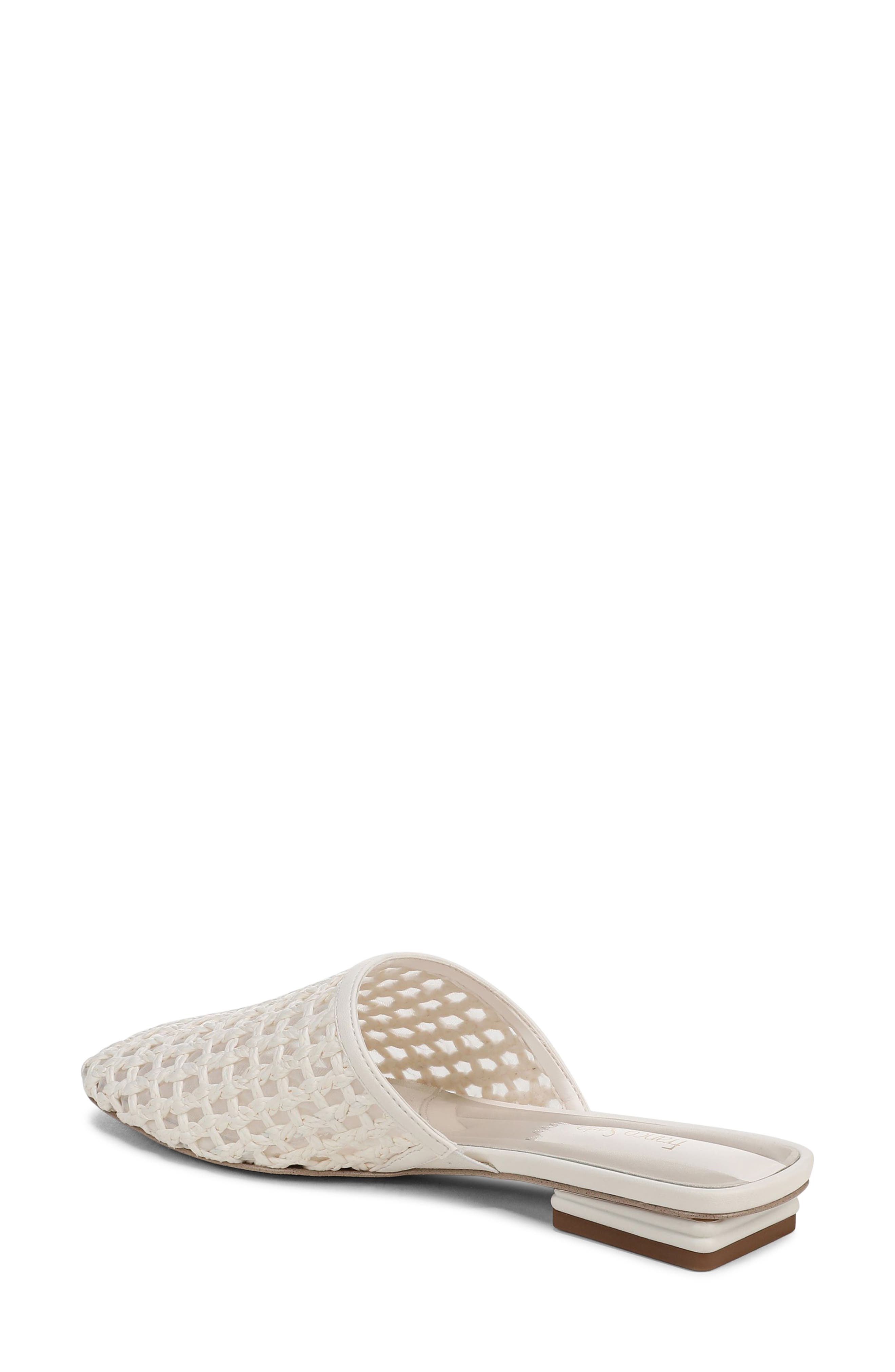 Toba Mule, Alternate, color, CREAM WHITE