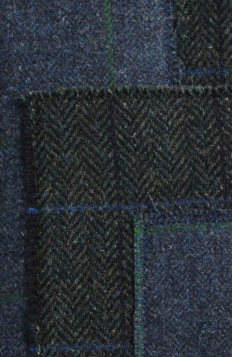 Thom Browne Patchwork Wool Chesterfield Coat, Alternate, color, Seasonal Multi