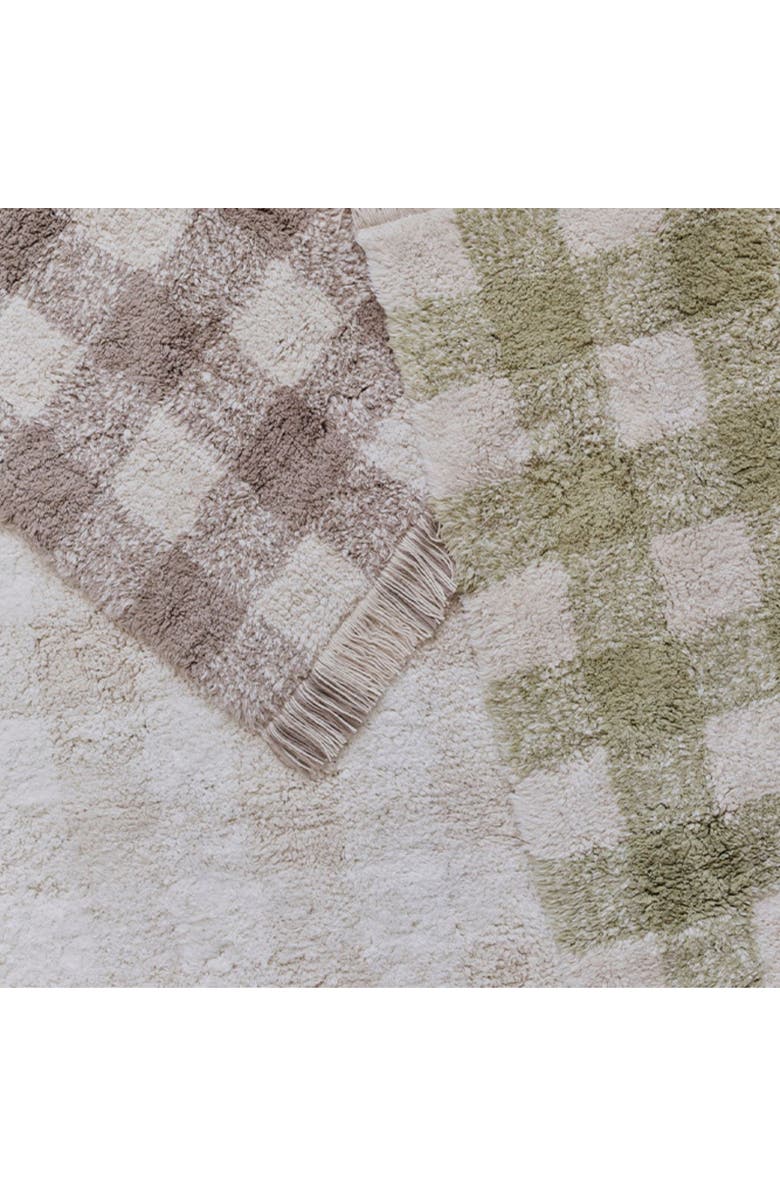 Lorena Canals Washable Rug Vichy, Alternate, color, Marron, Natural