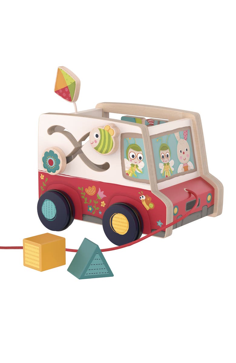 Bababoo and friends<sup>®</sup> Friends on Tour Push and Pull Toy, Main, color, Red