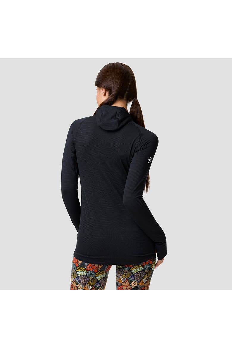 Pines Micrrid Ul Baselayer Balaclava Top G2 - Women's, Alternate, color, Black