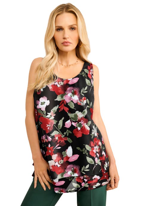 Double Layer Georgette Tank Top