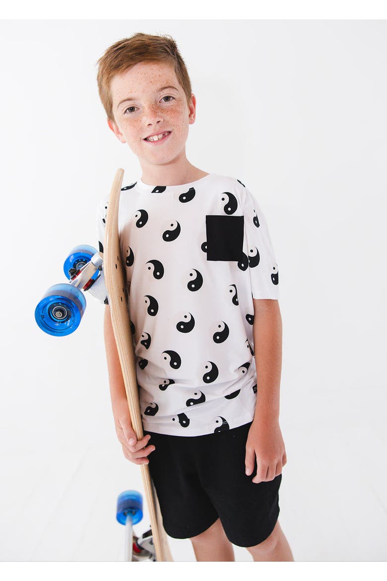 Yin & Yang T-Shirt, Alternate, color, White