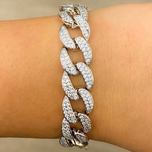 Anna Zuckerman 12mm Super Cuban Link Bracelet In Yellow Gold