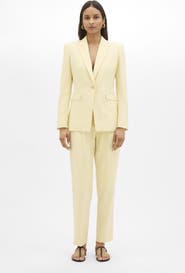 Another Tomorrow Single Button Jacket
