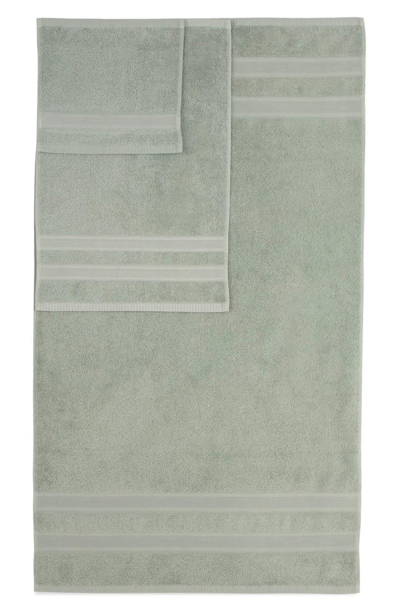 Martex Low Lint 6-Pack Bath Towel Set, Alternate, color, Moss Green